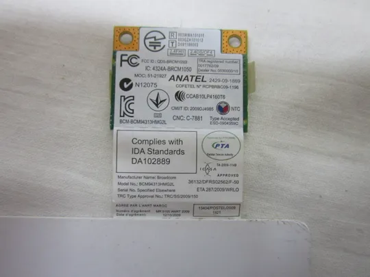 Wi-Fi модуль bcm94313hmg2l Lenovo G570 З аукціону