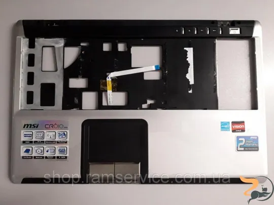 Середня частина корпуса для ноутбука MSI CR610 Series, б/в Ціна