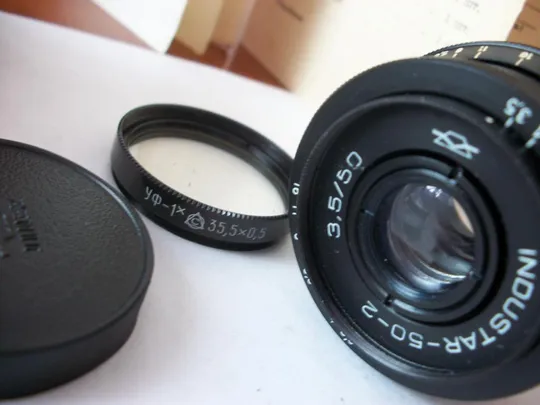 Объектив Индустар-50-2. М-42 и УФ-1х , Оригинальная комплектация как с магазина. Новый, No-82119083 Продаж