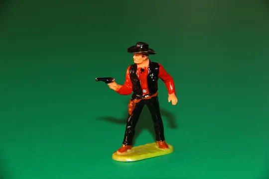 ШЕРИФ КОВБОЙ № 6985 4 ELASTOLIN 40мм ФРГ Ціна