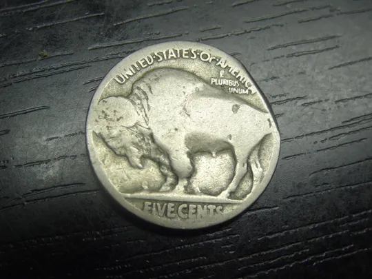 Купити 5 центів США бізон (довоєнна)