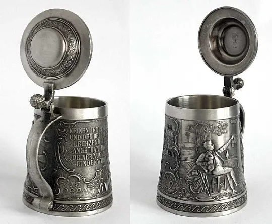 Олов&#039;яний пивний кухоль Lindenwirtin 800 мл ReinZinn Німеччина Де купити