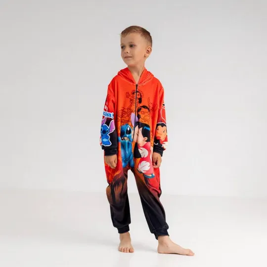 Кигуруми для детей до 3 лет 3D Лило и Стич Ребята №2 3880_0_98 16951 98 см Ціна