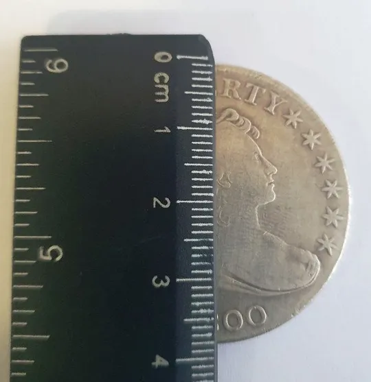 1 долар 1800, драпований бюст США (можливо репліка обігового часу) Торговий майданчик