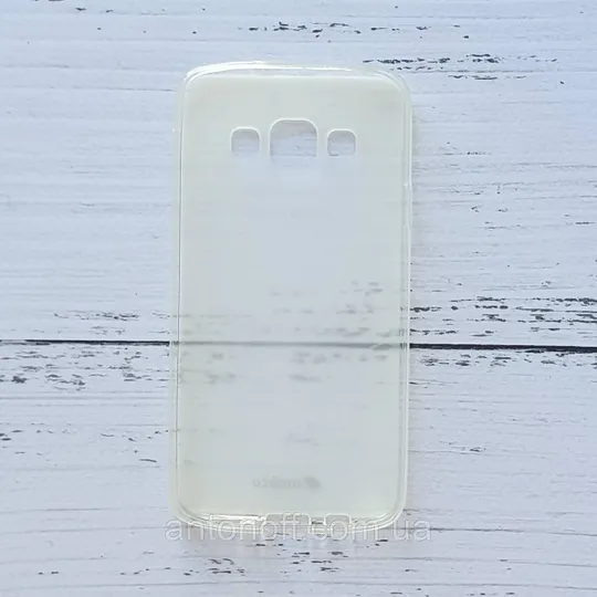 Силіконовий чохол Samsung A300 Galaxy A3 2015 захисна плівка Melkco Прозорий З аукціону