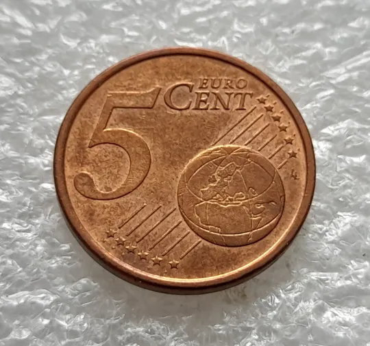 (1578) 5 євроцентів 2002 Італія (5 евроцентов 2002 Италия) З аукціону