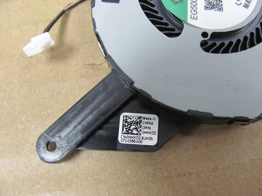 822-7 Вентилятор (кулер, FAN) 0HHKD2 DC28000PGVL для Dell Latitude 5410 5411 5400 5401 оригінал Де купити