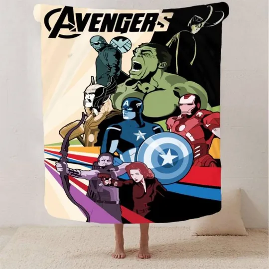 Купити Плед 3D Мстители 2808_B 13020 135х160 см