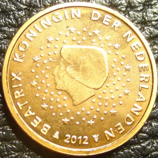 2 євроцента 2012 Нідерланди UNC рідкісна Ціна