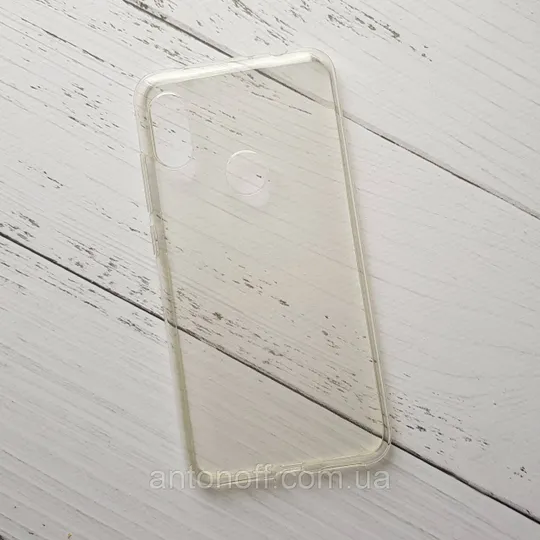 Чохол Xiaomi Redmi Note 6 Pro для телефона силіконовий прозорий Ціна