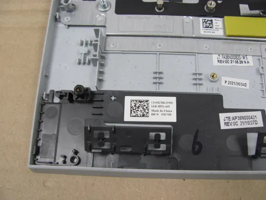 668-1 Кришка панель палмрест  0FK7HR AP36N000421 клавіатура робоча для Dell Inspiron G15 5510 5511 5515 оригінал Інтернет-аукціон