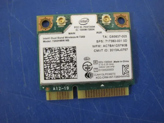 №243-8 WI-FI адаптер 717382-001 для HP ELITEBOOK 740 745 840 G1 оригінал З аукціону