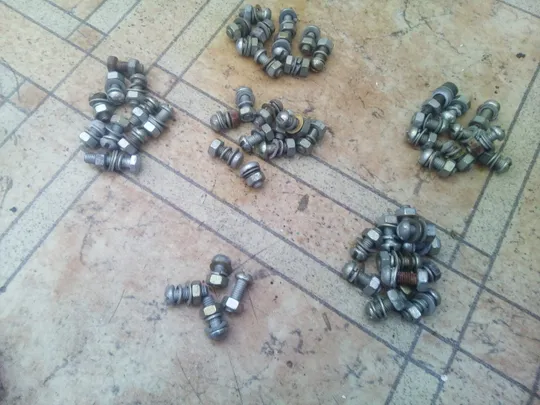 Гвинти М6 55шт Продаж