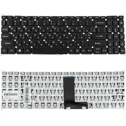 фото, Клавіатура для ноутбука ACER (SW: SF315-51) ukr, black, без фрейма