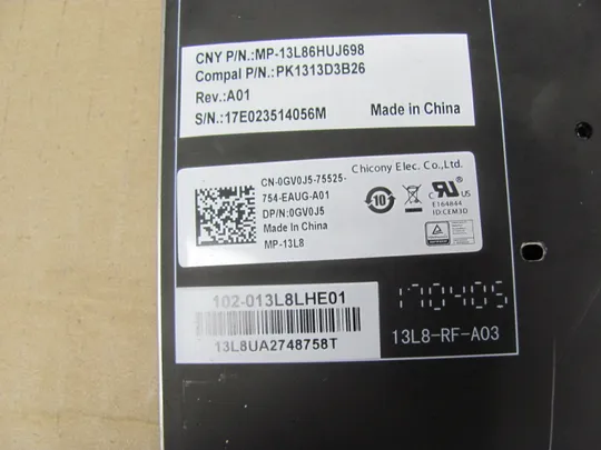 694-12 клавіатура робоча з підсвіткою 0GV0J5 з кріпленням для Dell Latitude E7480 7480  E7470 7470 E5450 5450 E5470 5470 5480 5488 5490 5491 5495 E7450 7480 оригінал Недорого