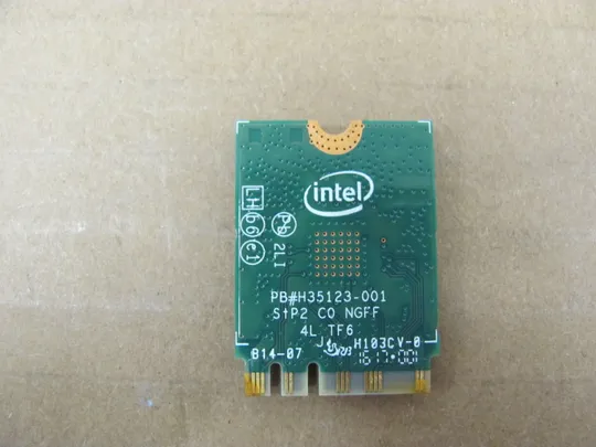 Купити 38-24 WI-FI модуль 7265NGW 860883-001 для HP ProBook  440 G4 440 G3 430 G4 430 G3 450 455 470 G3 envy 17 оригінал