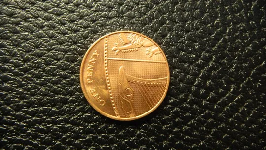 1 пенні 2009 Британія Ціна