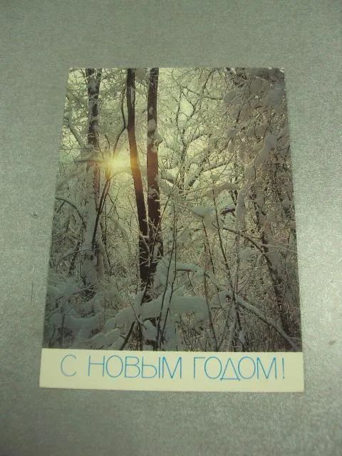 открытка с новым годом 1987 жаворонкова №15548 Ціна