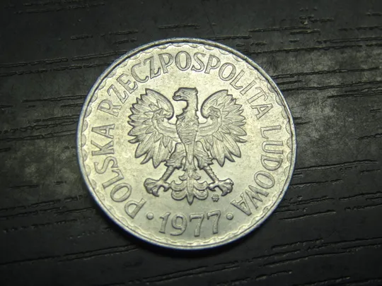 Купити 1 злотий 1977 Польща