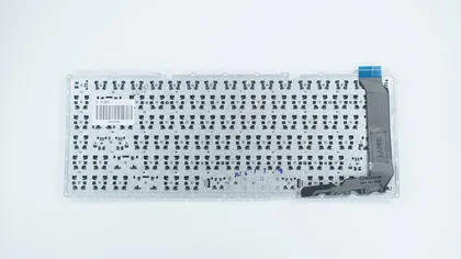 фото, Клавіатура для ноутбука ASUS (X441 series) rus, white, без фрейма