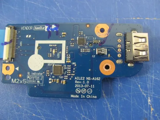 №216-19 Плата USB CardReader Aile2 ns-a162 для LENOVO Thinkpad EDGE E540 оригінал Де купити