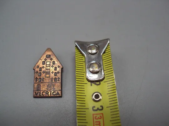 Знак фрачник Vecriga Прибалтика Латвия Рига старый город дом архитектура №16997 Ціна