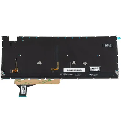 фото, Клавіатура для ноутбука ASUS (UX3402 series) rus, black, без фрейму, підсвічування клавіш