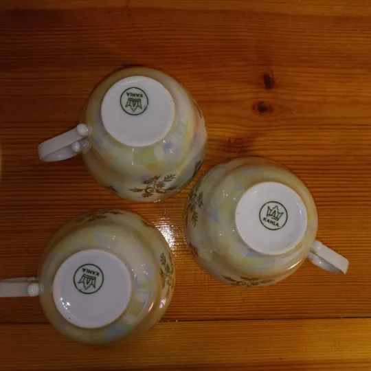 Чашки чайные 3 шт.Мадонна ГДР Kahla З аукціону