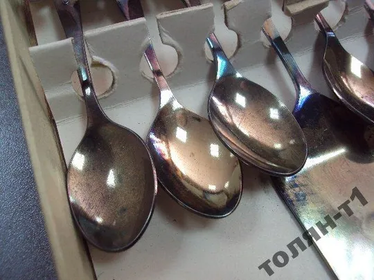 десертный набор чайные ложки и лопатка репка мнц З аукціону