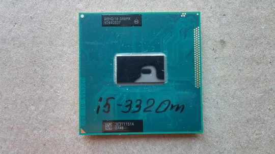 Ivy Bridge Intel Core i5-3320M 3.30GHz/3Mb (2x ядра/4х потока) мобильный процессор SR0MX socket G2 Ціна