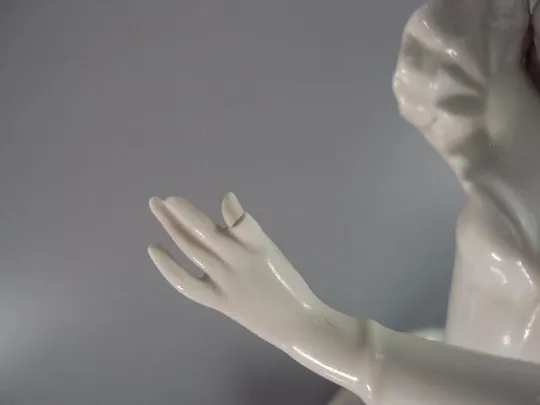 Купити Фигура фарфор статуэтка Германия Валлендорф танцовщица девушка танцует 23,5см под реставрацию №11965