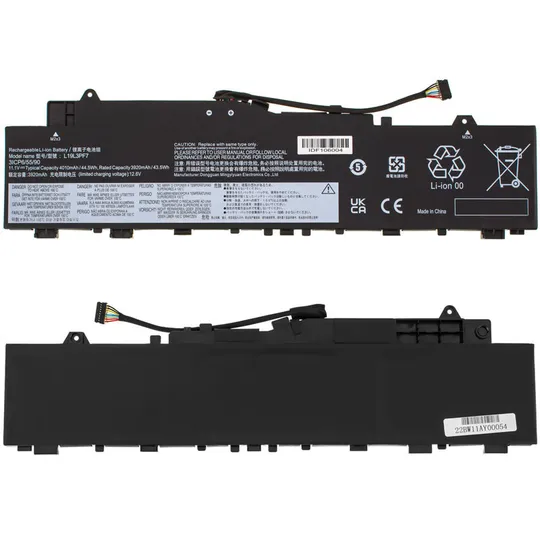 Батарея для ноутбука LENOVO L19L3PF7 (IdeaPad 5 14ARE05, 5 14ITL05, 5 14ALC05) 11.1V 4010mAh 44.5Wh Black Ціна
