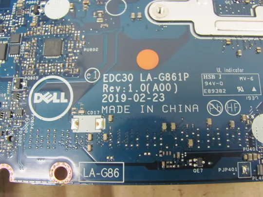 697-51 материнська плата EDC30 LA-G861P SRF9Z i5-8365U  для Dell Latitude 7300 E7300 5300  оригінал Недорого