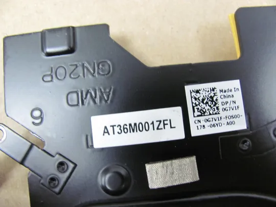778-3 система охолодження 0G7V1F AT36M001ZFL AT36M001ZCL для Dell Inspiron G15 5511 5515 оригінал Недорого