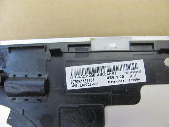 номер1017-12 Кришка дно піддон корпуса Нижний корпус для ноутбука Низ Корпус D 6070B1487704 L62728-001 для  HP Elitebook 745 840 G5 G6 оригінал в Україні