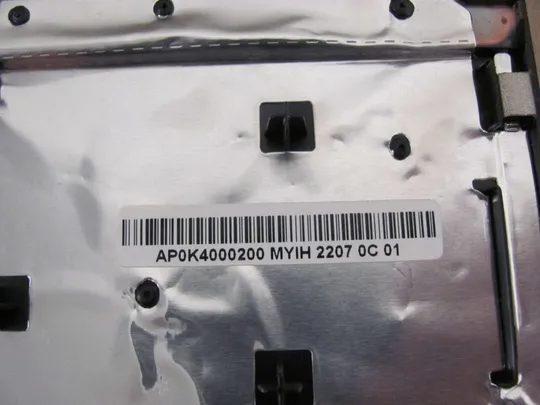 533-1 Кришка панель палмрест тачпад AP0K4000200 для Asus X73B A73B X73 A73 оригінал З аукціону