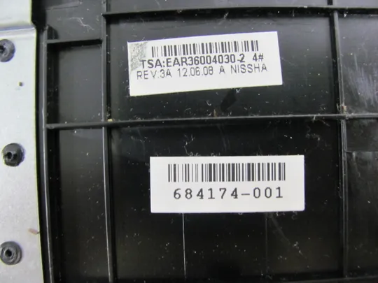 номер0номер0278-3 Кришка панель палмрест тачпад EAR36004030 684174-001 для HP Pavilion G6 G6-2000   оригінал Інтернет-аукціон