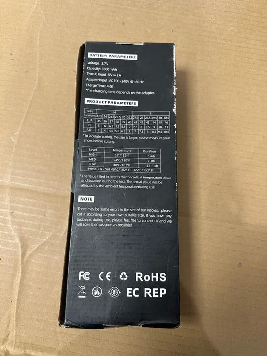 Купити Устілки з підігрівом usb акумуляторні з пультом керування (9)