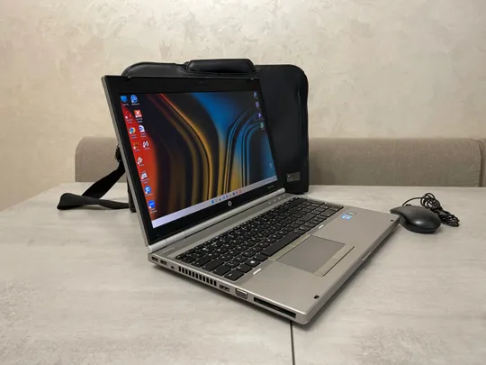Ноутбук HP EliteBook 8570p, 15,6&quot; FHD, i5-3320M, 8GB, 240GB SSD+сумка+мишка З аукціону