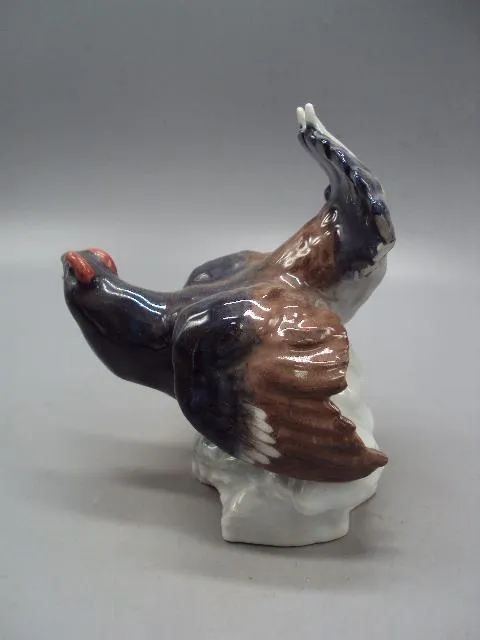 Фигура фарфор Германия Karl Ens тетерев глухарь фазан птица Карл Энс 14 см под реставрацию №600 Характеристики