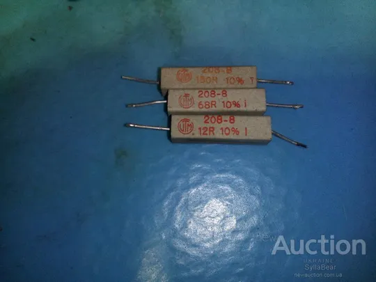 Купити Резистори керамічні 68R, 330R,12R, 150R лот 1шт