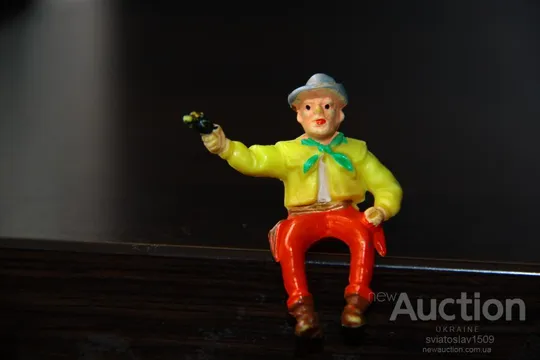 ковбой ГДР №091 ДЖИМ БРИДЖЕР Фрихольд Фишер ЖЕЛТАЯ РЕЗИНА!! Ціна