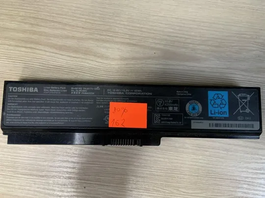 162 TOSHIBA PA3817U-1BRS Износ: 80% Satellite  A655 A660 C600 C650 C655 L510 L600 L630 Ціна