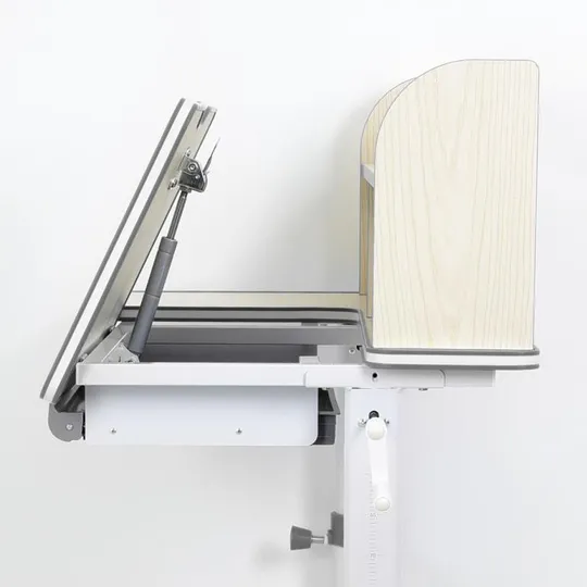 Детская Парта Bambi M 4804(W)-11, с надстройкой, выдвижной ящик, регулируемая высота (Серый) Де купити