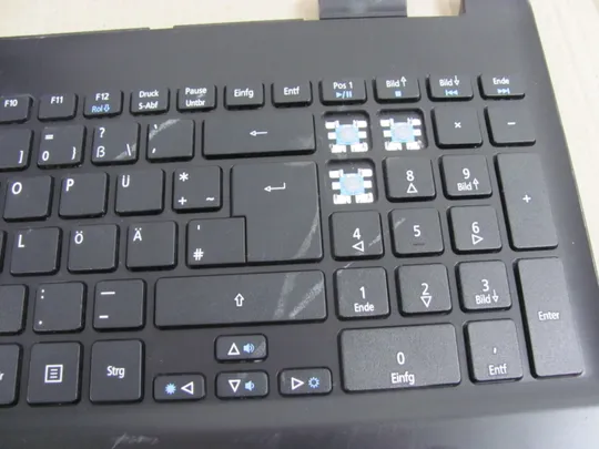 391-4  Кришка панель палмрест тачпад клавіатура РОБОЧА  AP154000900 для Acer Aspire E5-511 E5-521 E5-551 оригінал Продаж