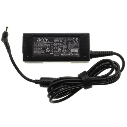 фото, Блок живлення для ноутбука ACER 19V, 2.15A, 40W, 3.0*1.0мм, L-подібний роз'єм, black (без кабеля!)