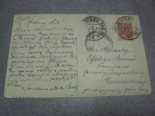 Купити открытка лошадь миргород варшава военный госпиталь 1911  №1523