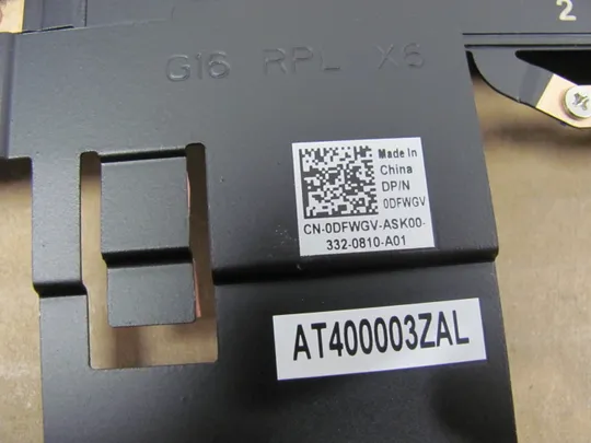 780-23 термотрубка охолодження  AT400003ZAL 0DFWGV для Dell Inspiron G16 7630  оригінал Інтернет-аукціон