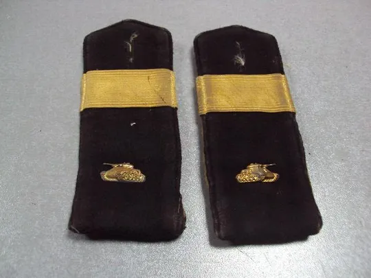 погоны ркка повседневные абтв и артиллерии образца 1943 эмблема танк №5252 Ціна