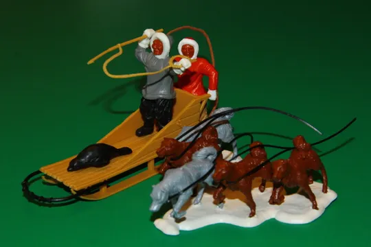 свопети чукчі мисливці на санях TIMPO 54мм Великобританія УЦІНКА Недорого